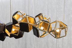 Welles Chandelier 16 in Vegan Leather by Sybille de Margerie & Gabriel Scott