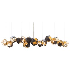 Welles Chandelier 16 in Vegan Leather by Sybille de Margerie & Gabriel Scott