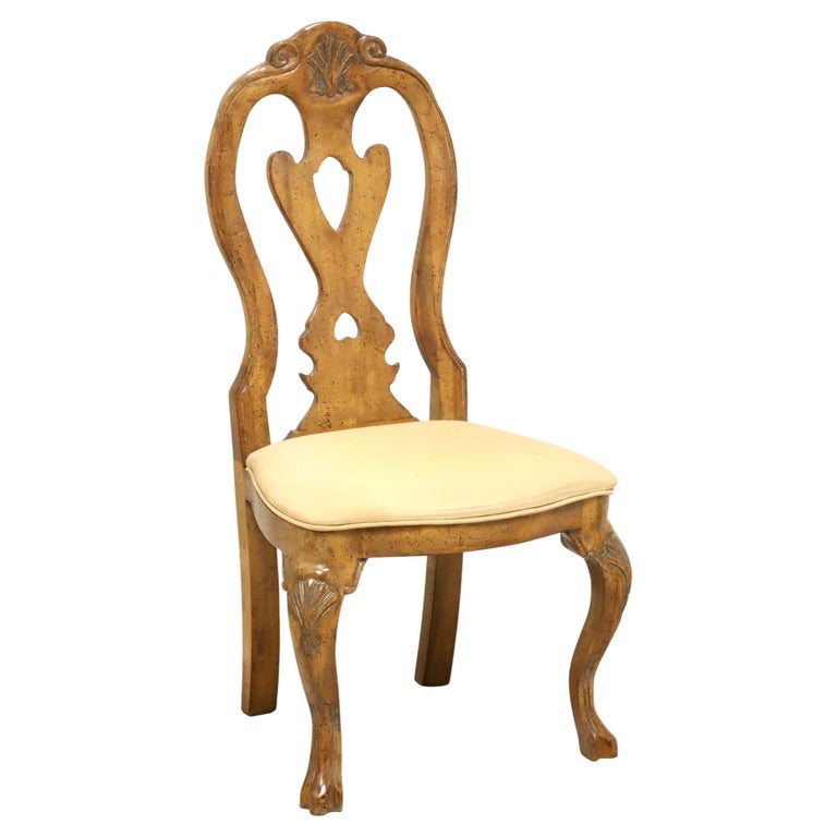 WELLESLEY GUILD Walnut French Country Side Chair For Sale at 1stDibs