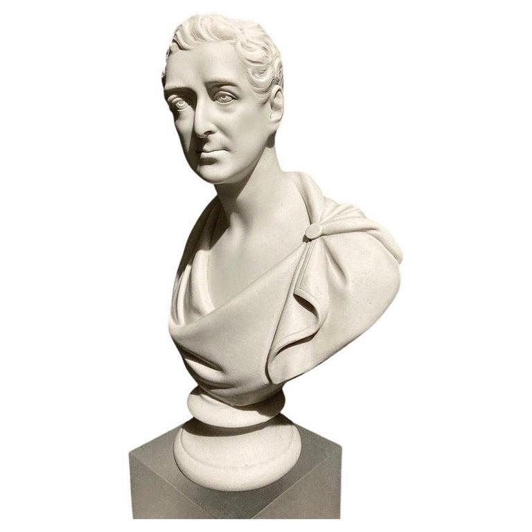 European Wellington Bust Hyde Park Bust Sculpture, 20th Century