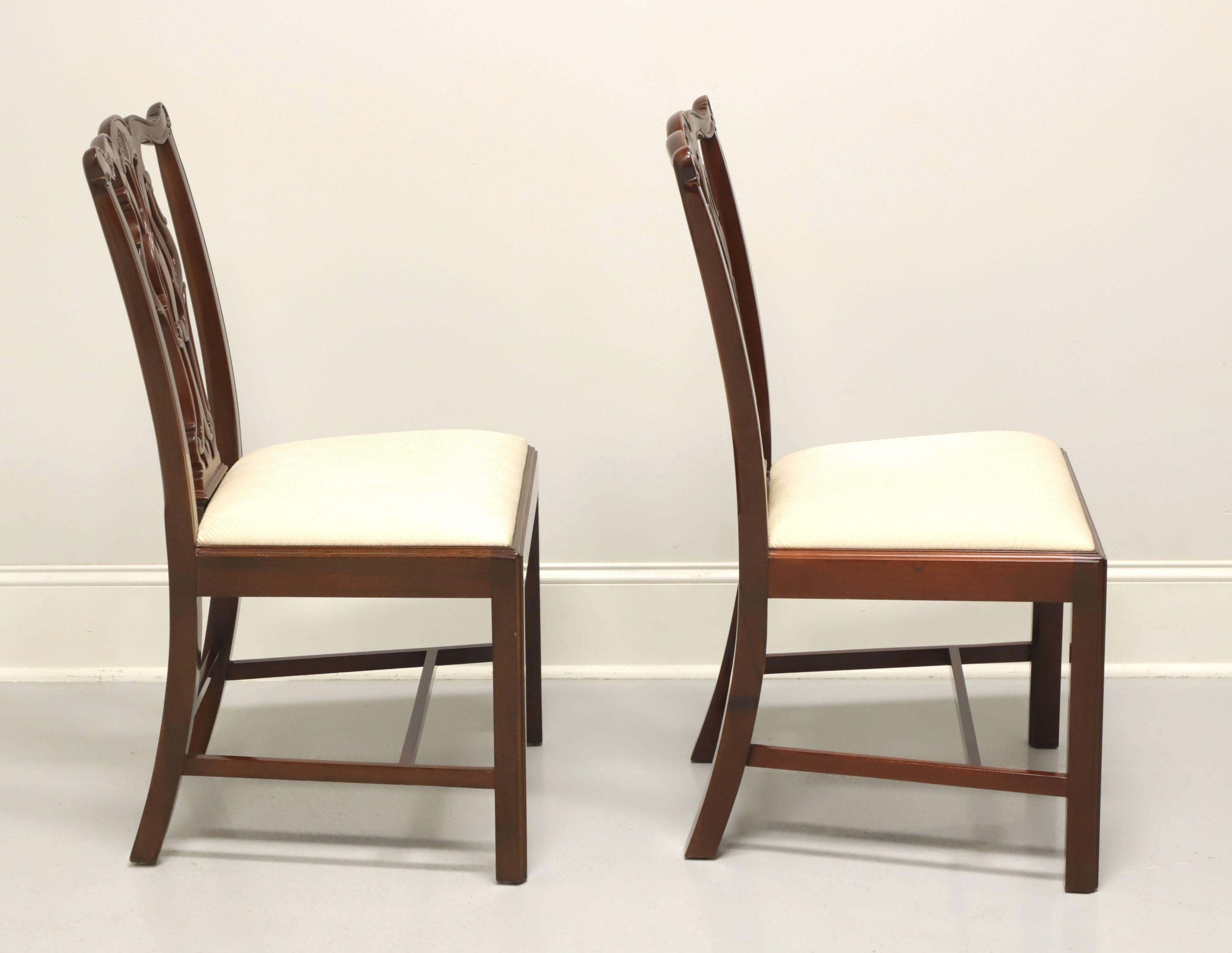 straight back dining room chairs