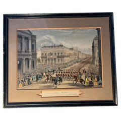 Used Wellington's Funeral Procession Passing The Senior United Service Club