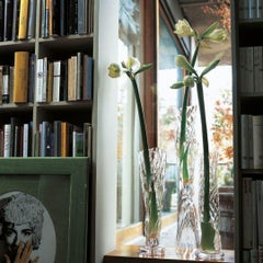 Wells III Vase Colorless 49hcm By Driade, Borek Sipek