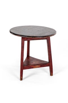 Welsh 19th Century Pine Cricket Table