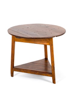 Welsh 19th Century Pine Cricket Table