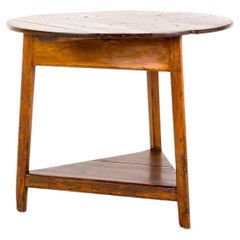 Welsh 19th Century Pine Cricket Table