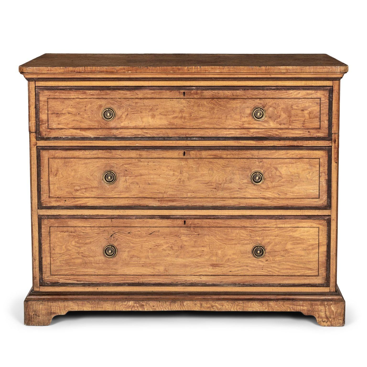 Welsh Burl Ash Chest For Sale 7