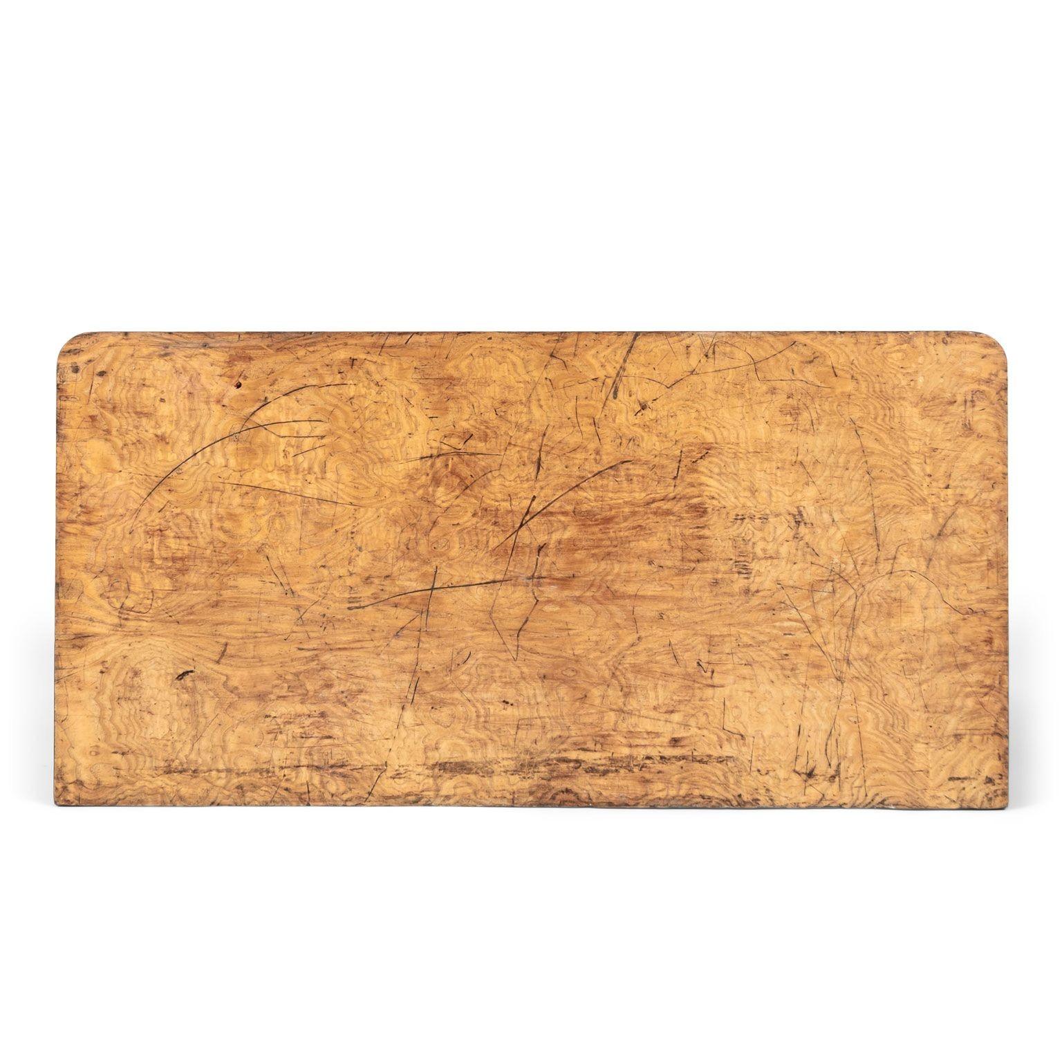 Mid-19th Century Welsh Burl Ash Chest For Sale