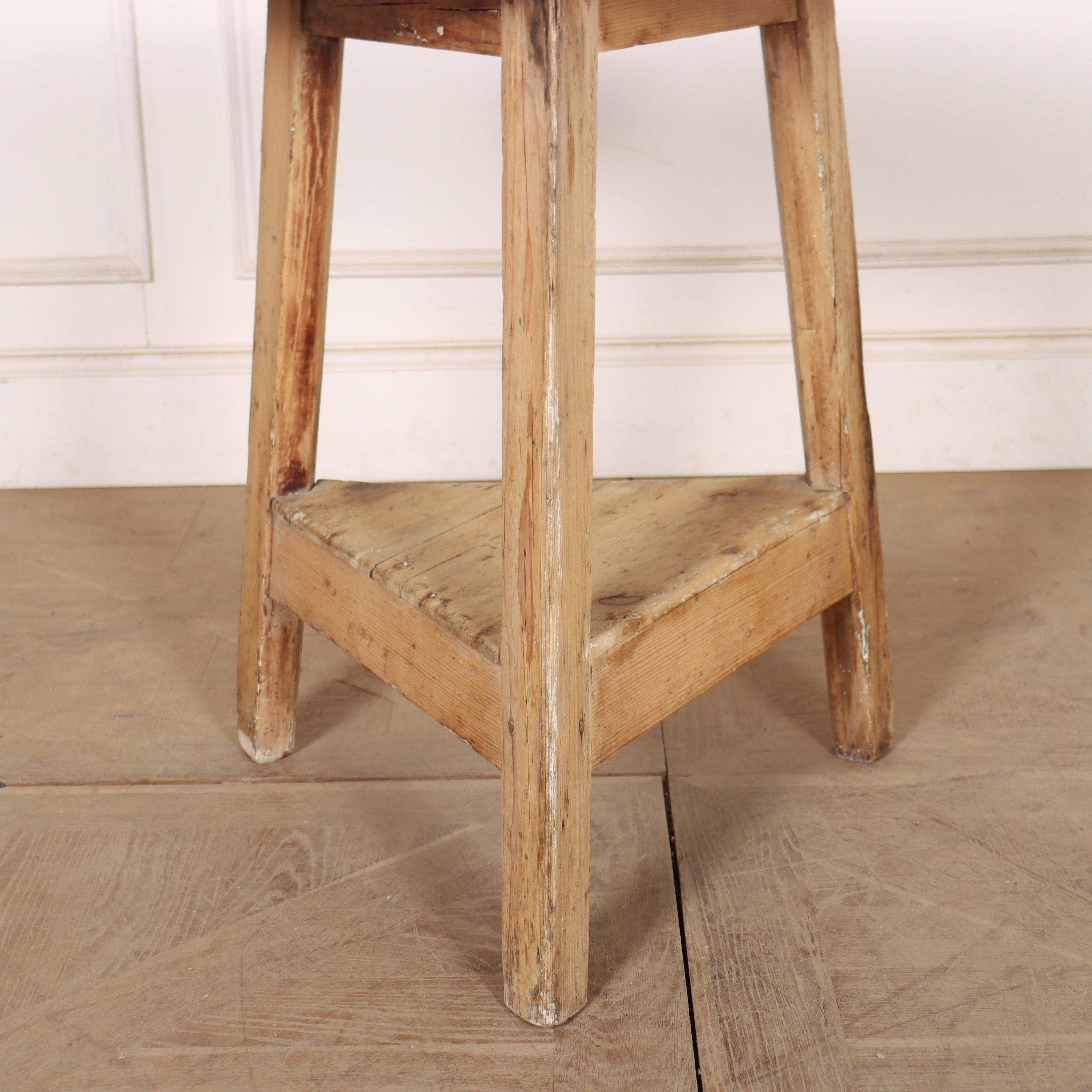 Early 19th century Welsh scrubbed pine cricket table. 1820.


Internal reference: C


Code: 8895

Dimensions:
H: 27
