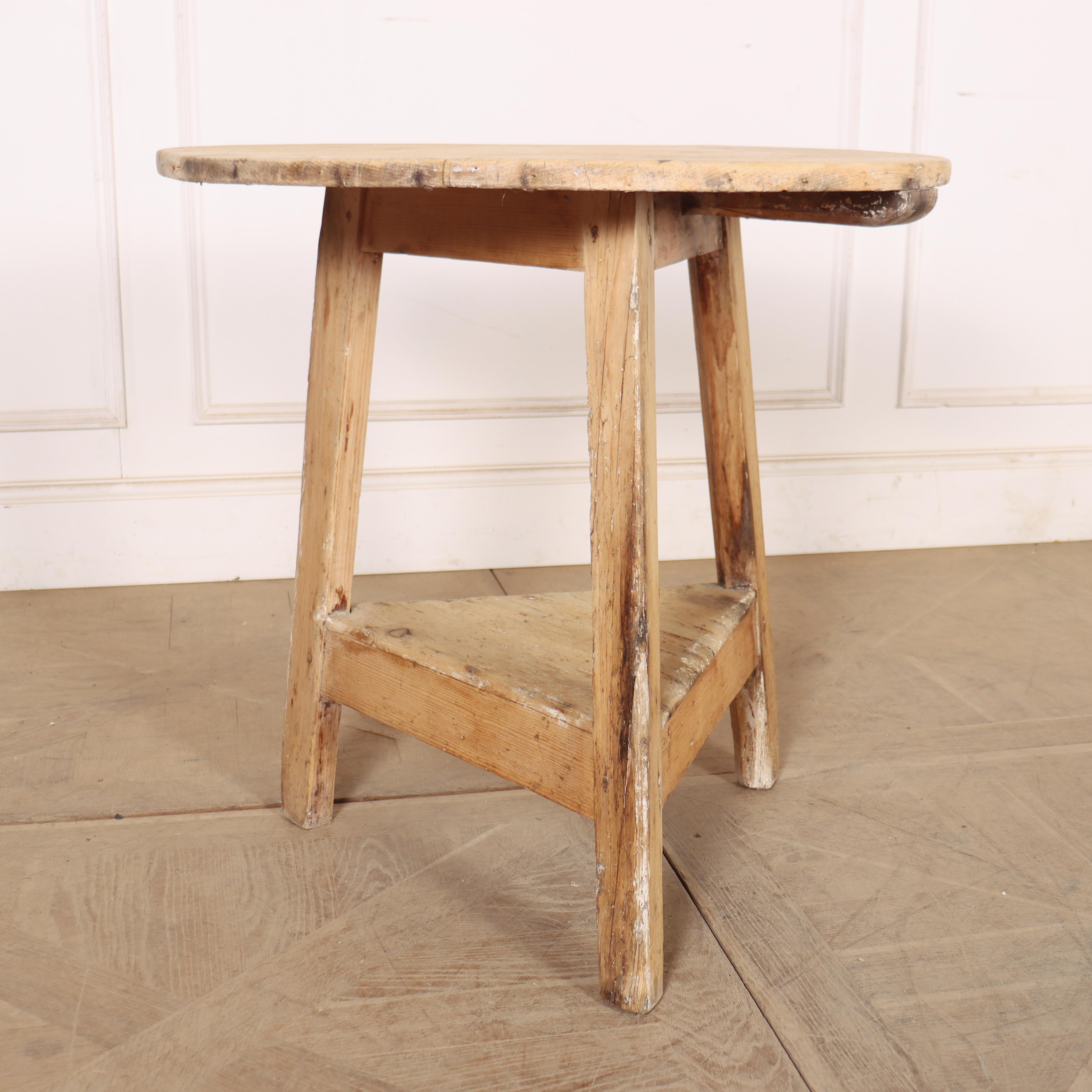 19th Century Welsh Cricket Table For Sale