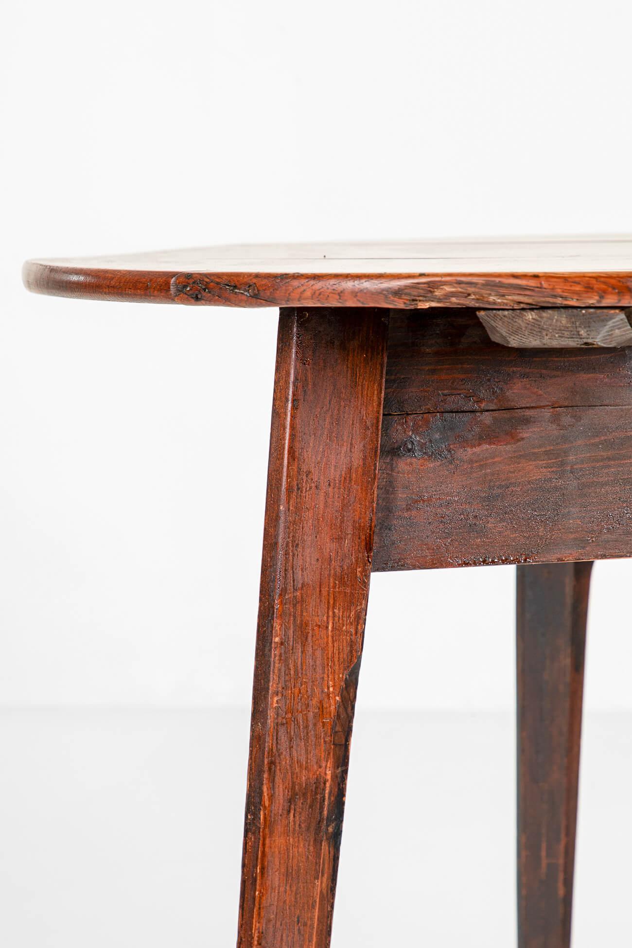 Welsh Cricket Table in Oak and Pine 4