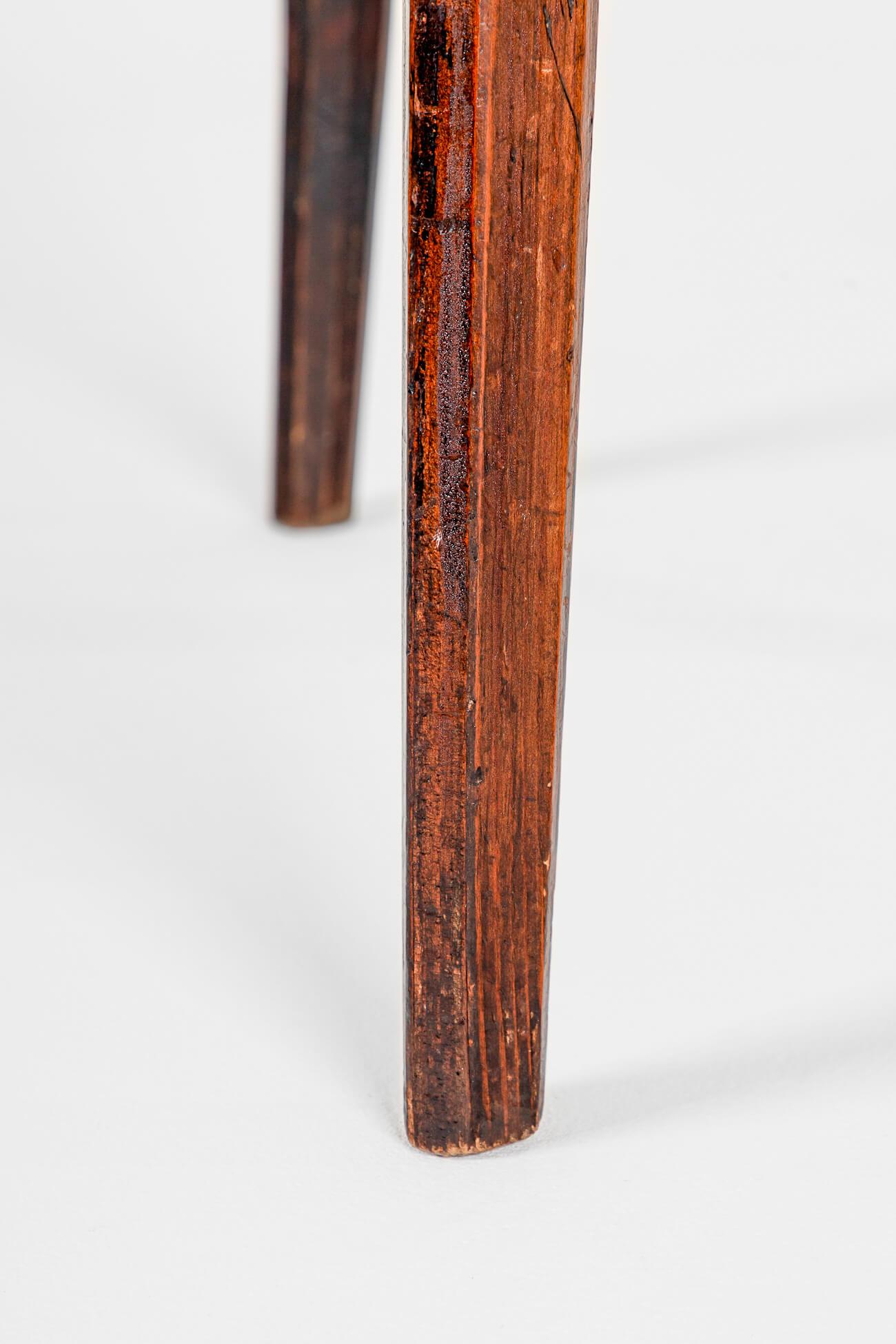 Welsh Cricket Table in Oak and Pine 5