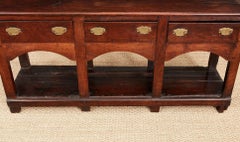 Commode Welsh avec étagère en carton