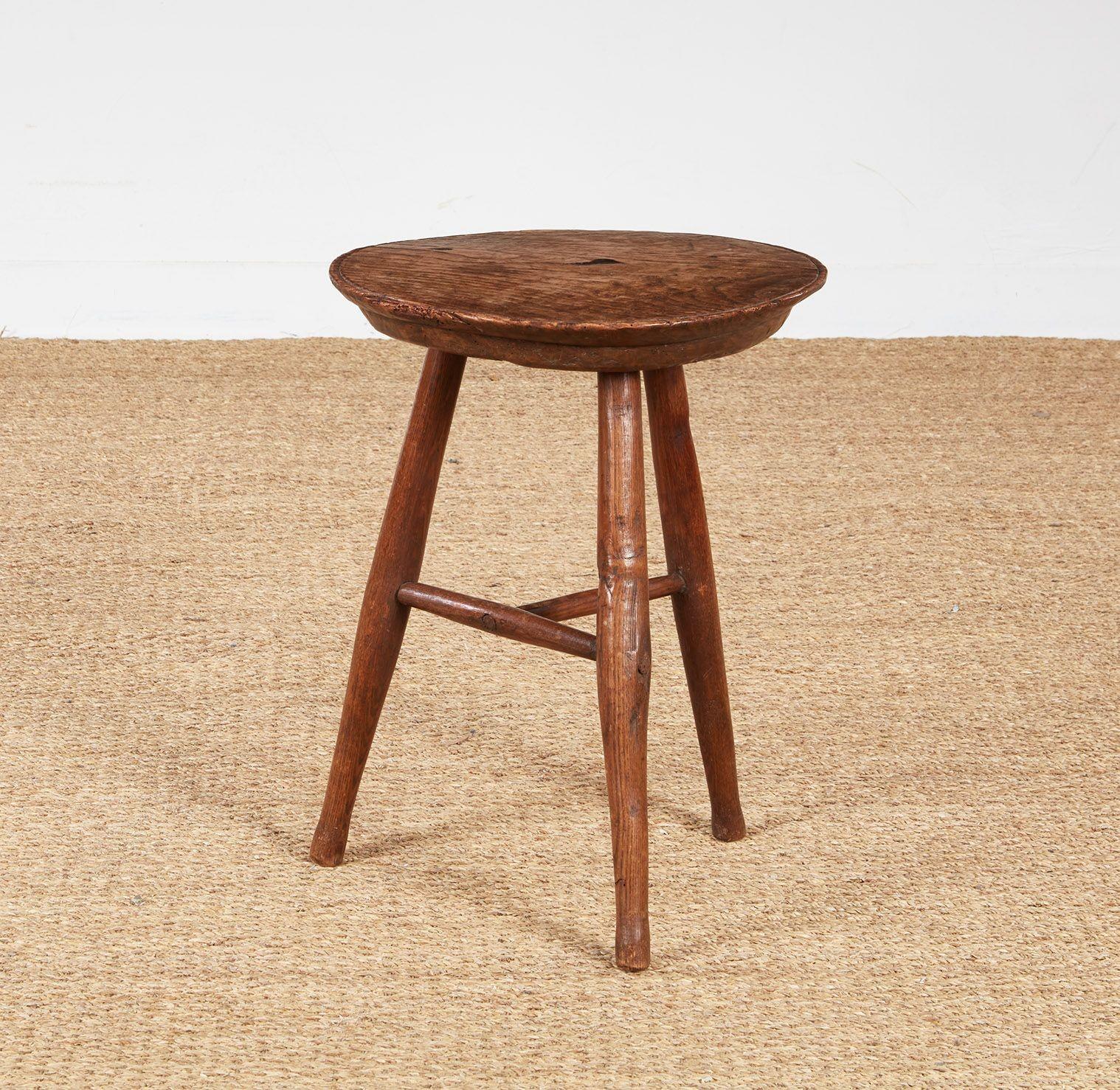 Welsh Elm Cricket Table For Sale 2