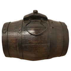 Welsh Oak Cider Flask, Welsh Oak Harvest Costrel