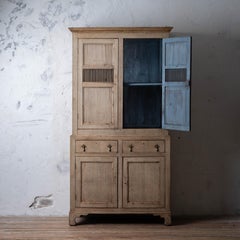 Welsh Oak Cwpwrdd Bara a Caws, c.1820