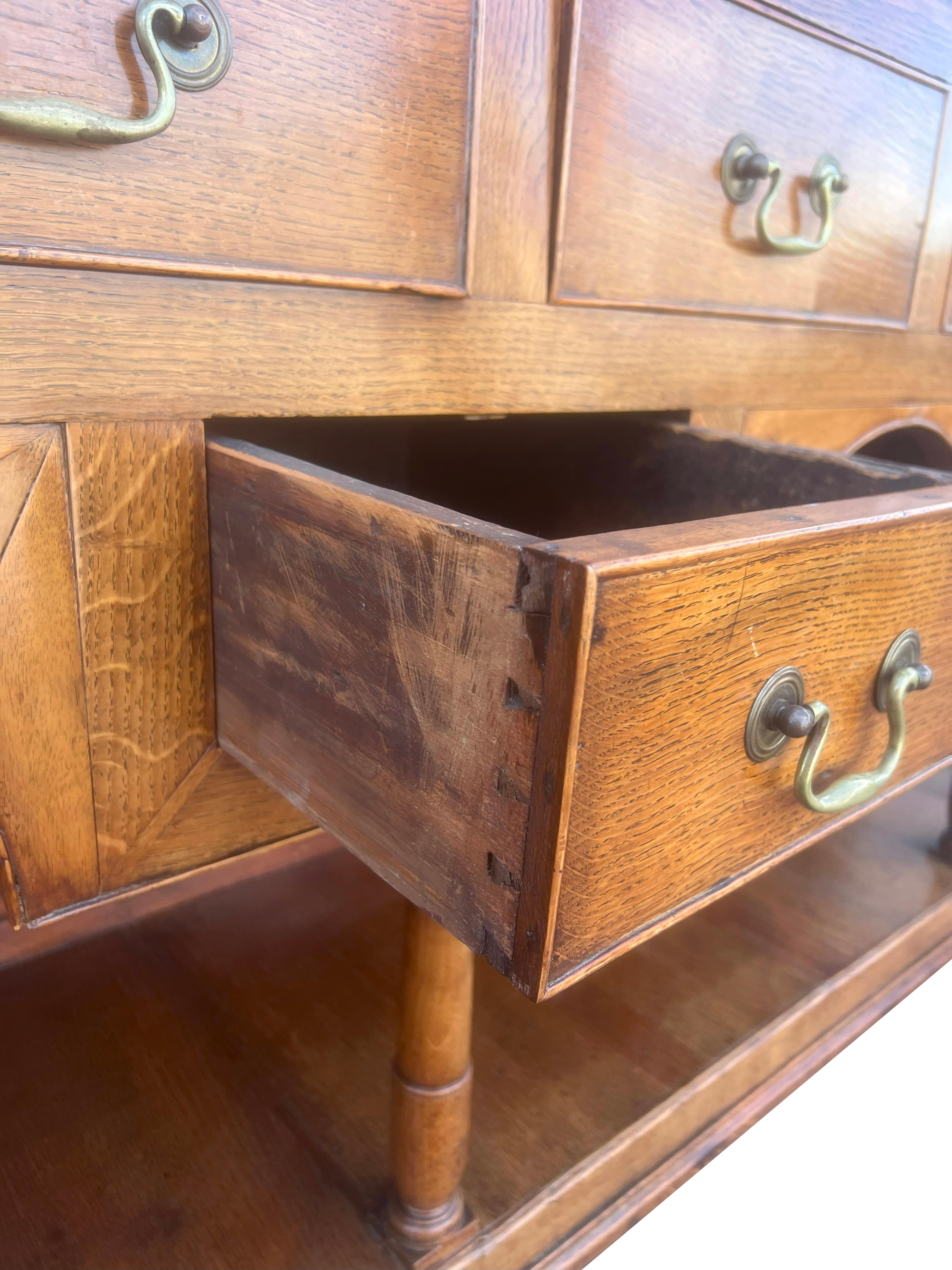 Welsh Oak Dresser For Sale 7