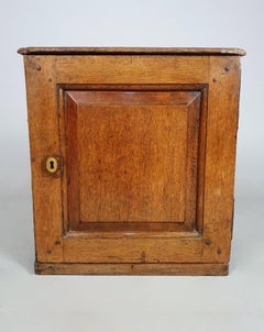 Welsh Oak Queen Anne Spice Cupboard c. 1710