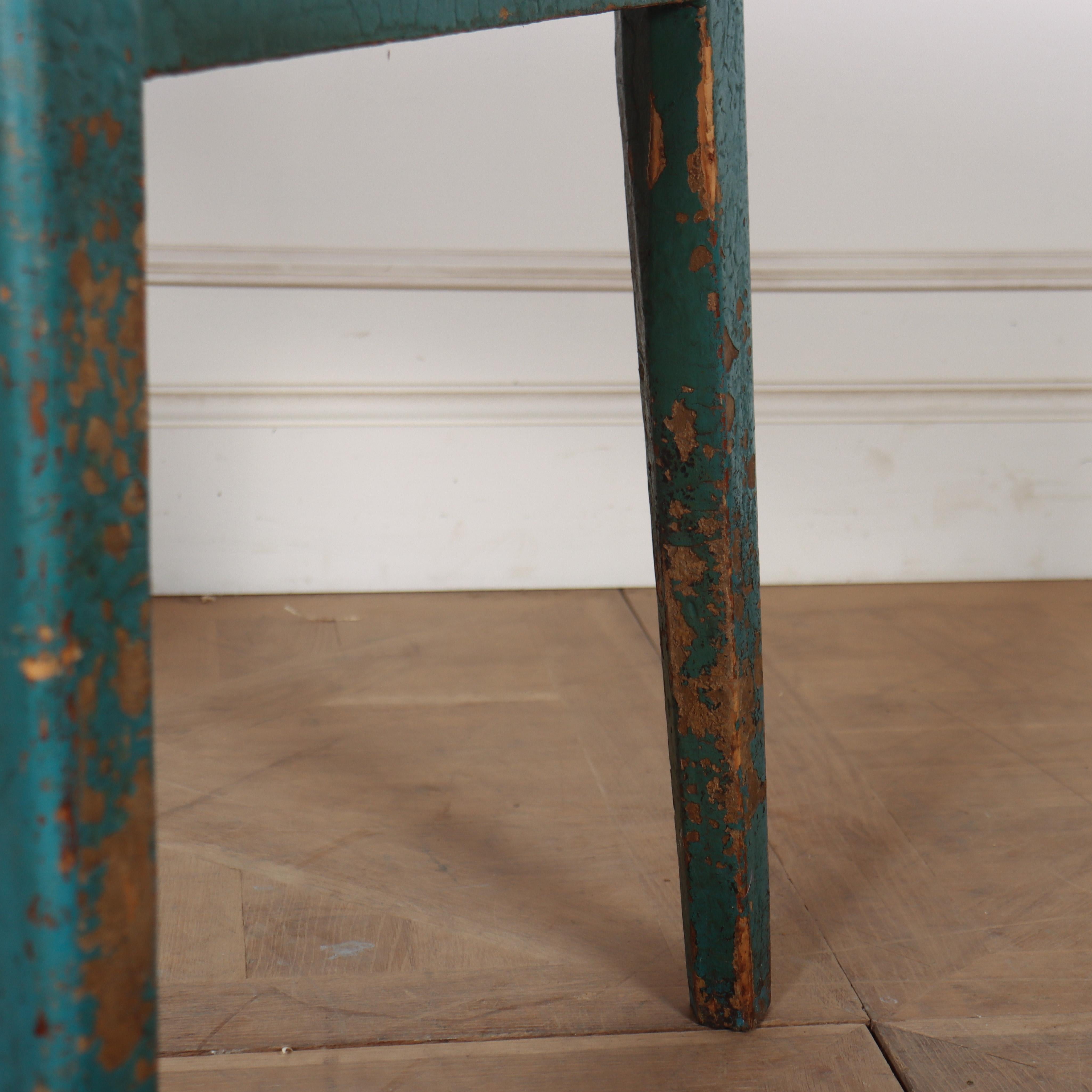 19th Century Welsh Original Painted Cricket Table For Sale