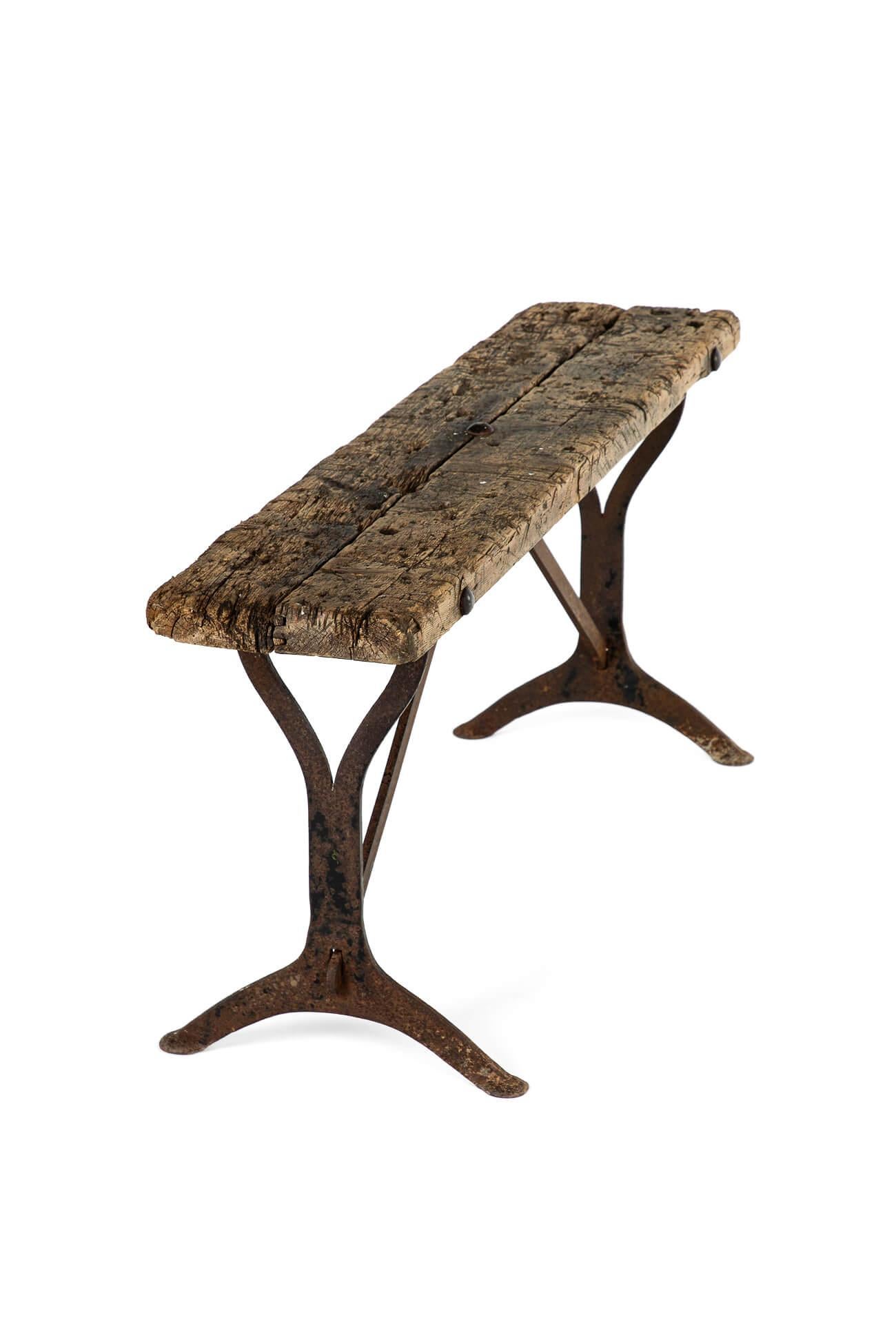 19th Century Welsh Pig Bench For Sale