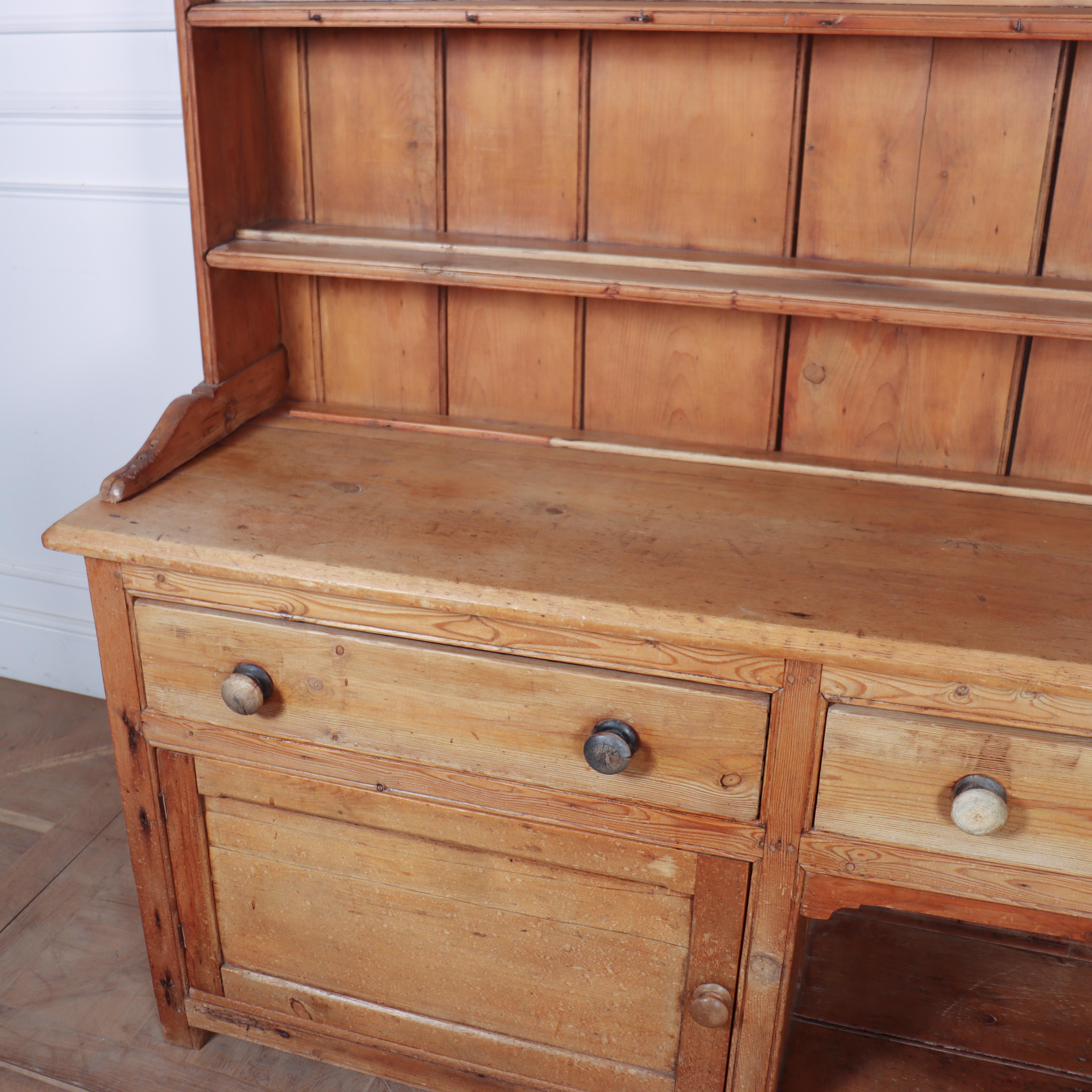 Welsh Pine Country House Dresser For Sale 2