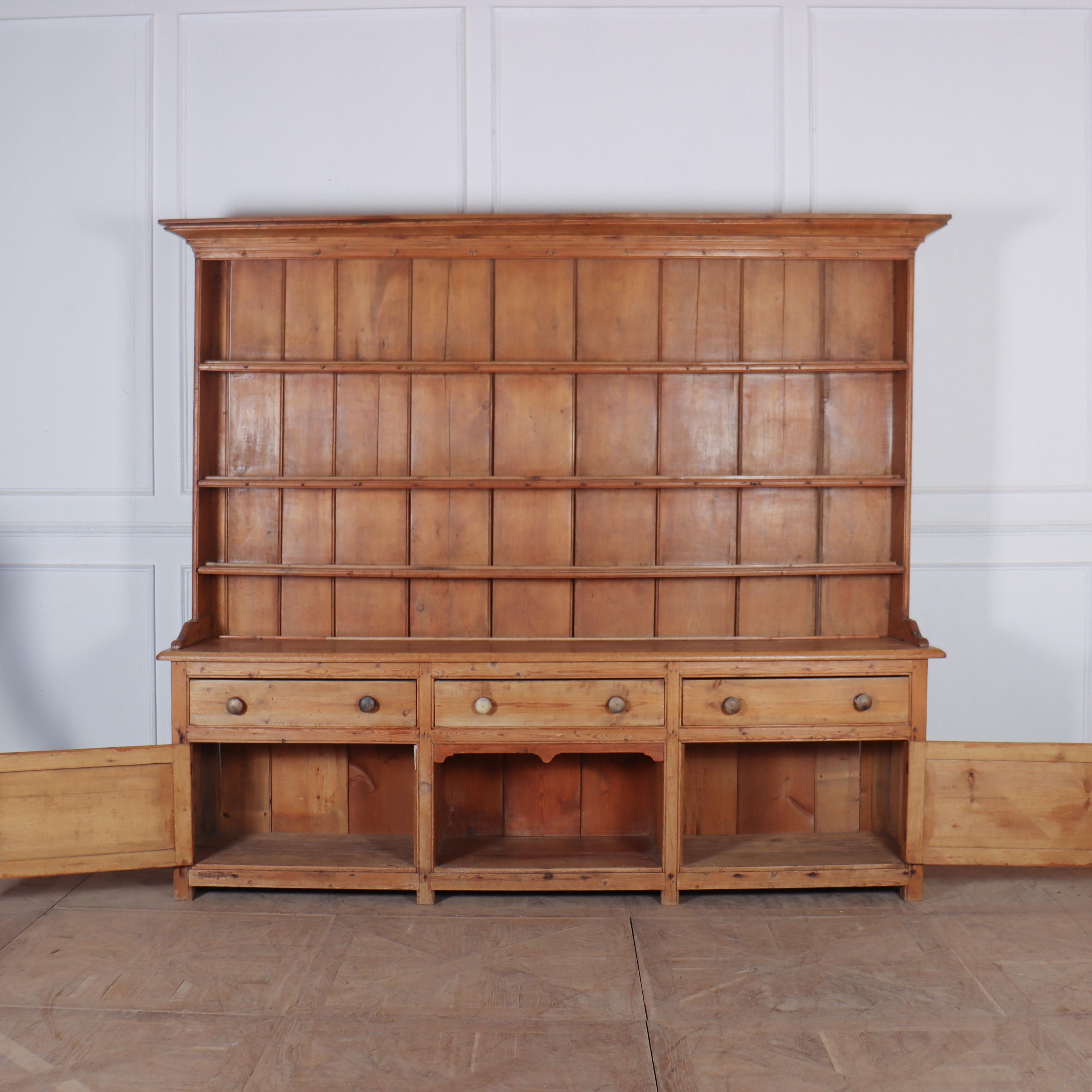 Welsh Pine Country House Dresser For Sale 4
