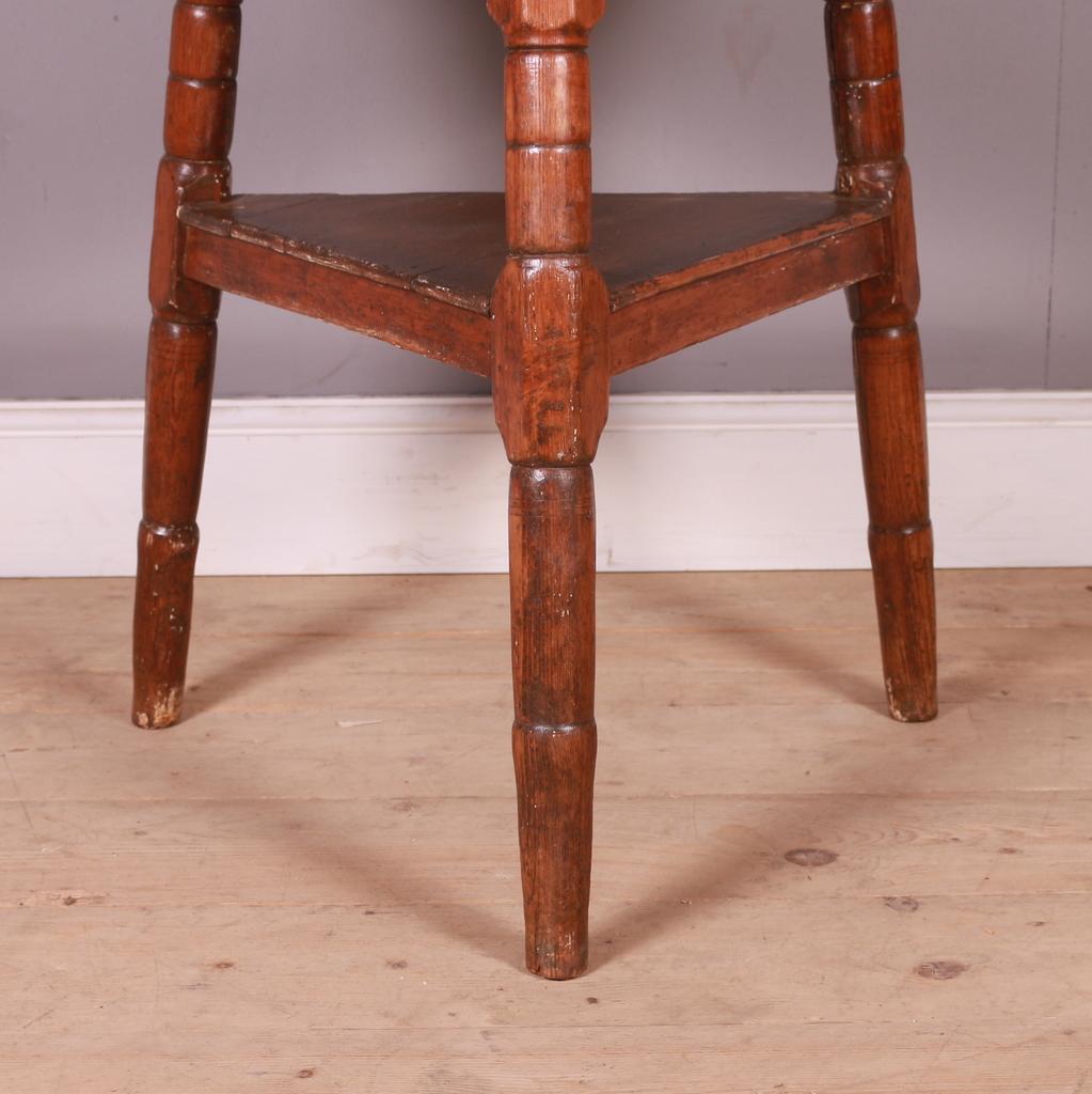 William IV Welsh Pine Cricket Table For Sale