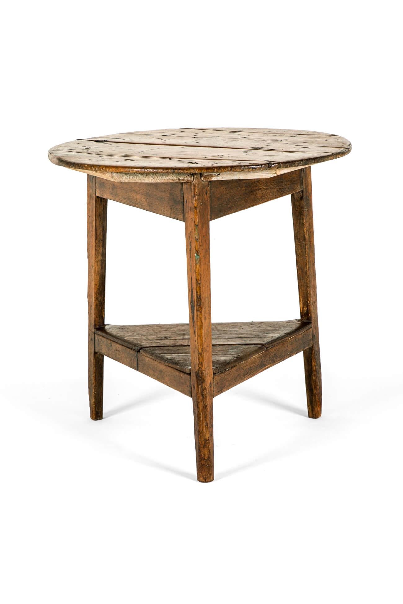 Rustique Table de criquet gallois en vente