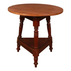 Antique Welsh Pine Cricket Table