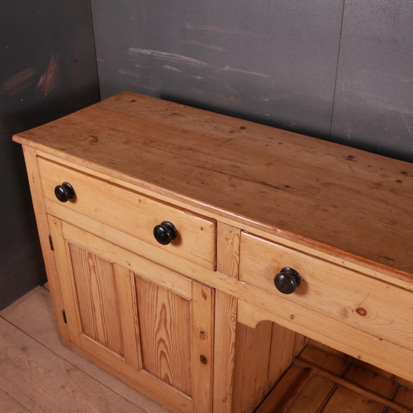 19th Century Welsh Pine Dresser Base