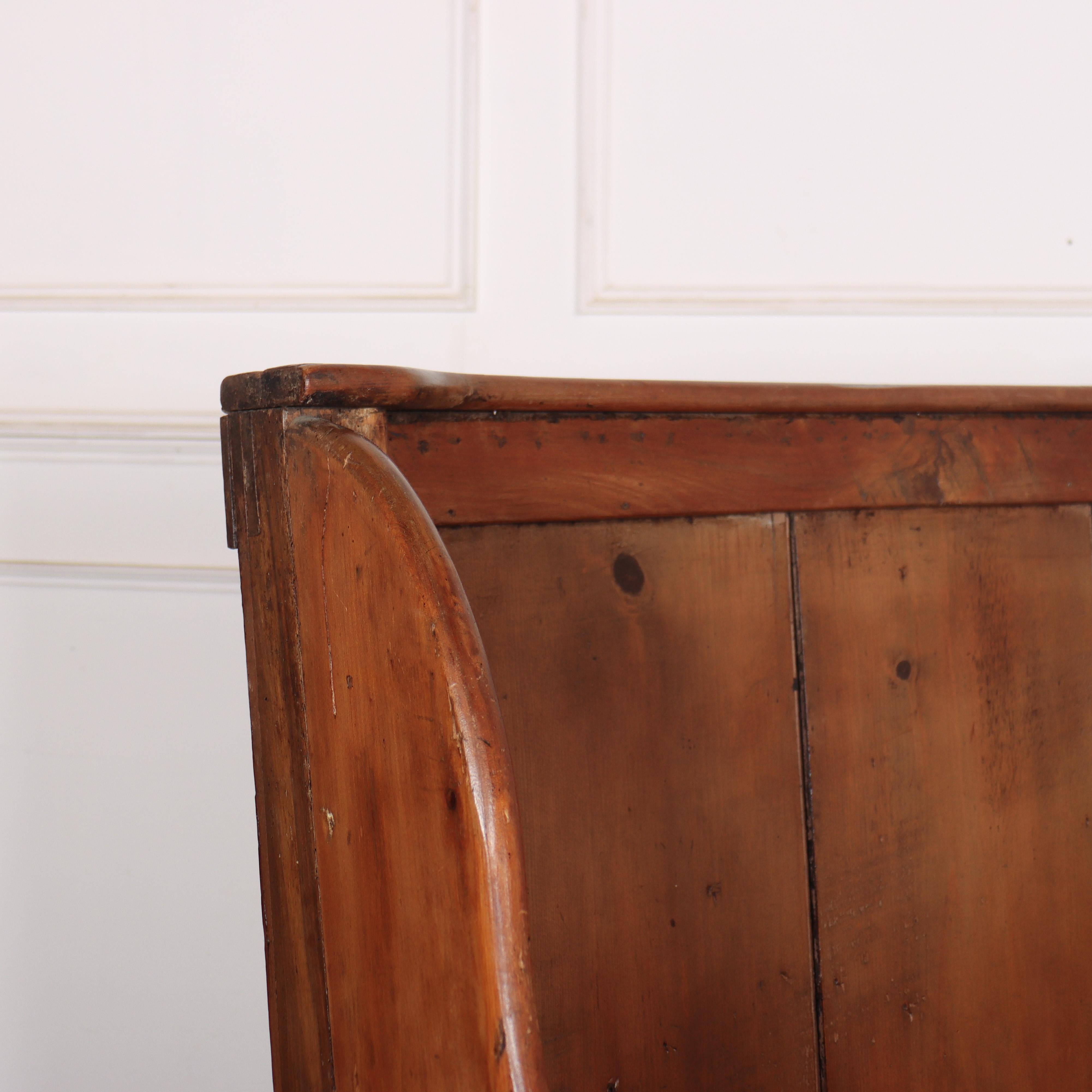 19th Century Welsh Pine Settle For Sale