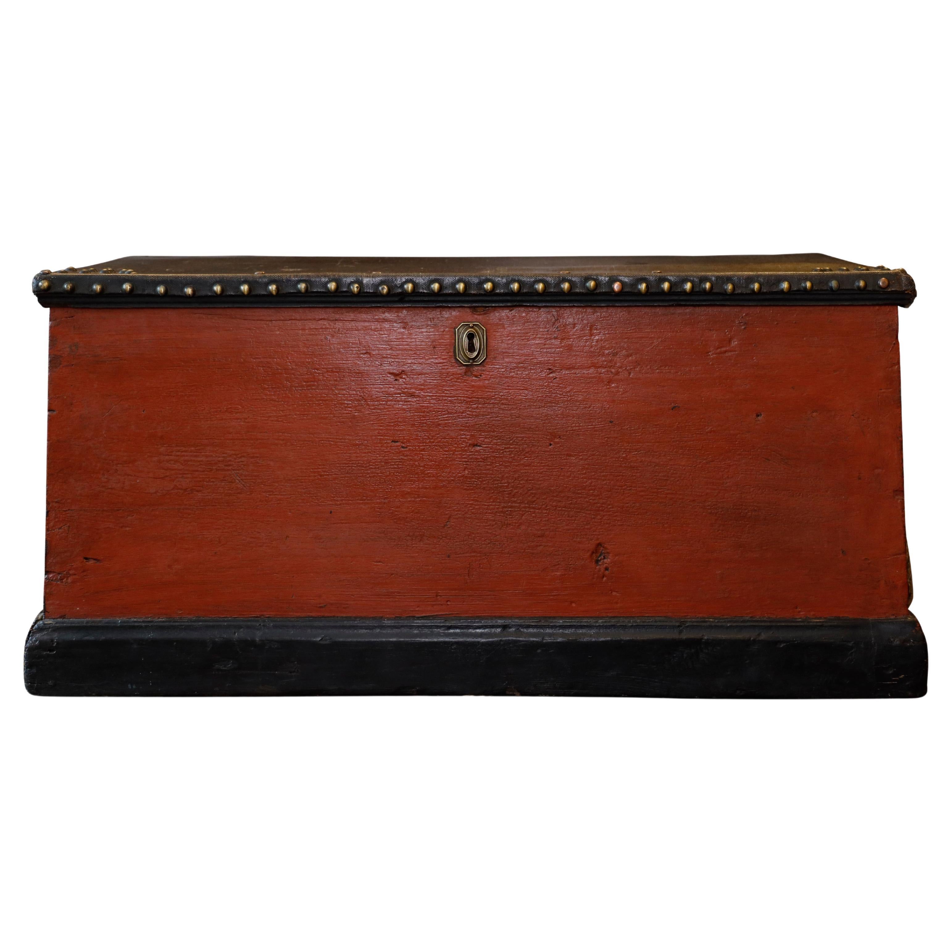 Welsh Sailor's Sea Chest aus Wales im Angebot