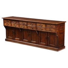 Welsh School House "Jetty" Low Dresser