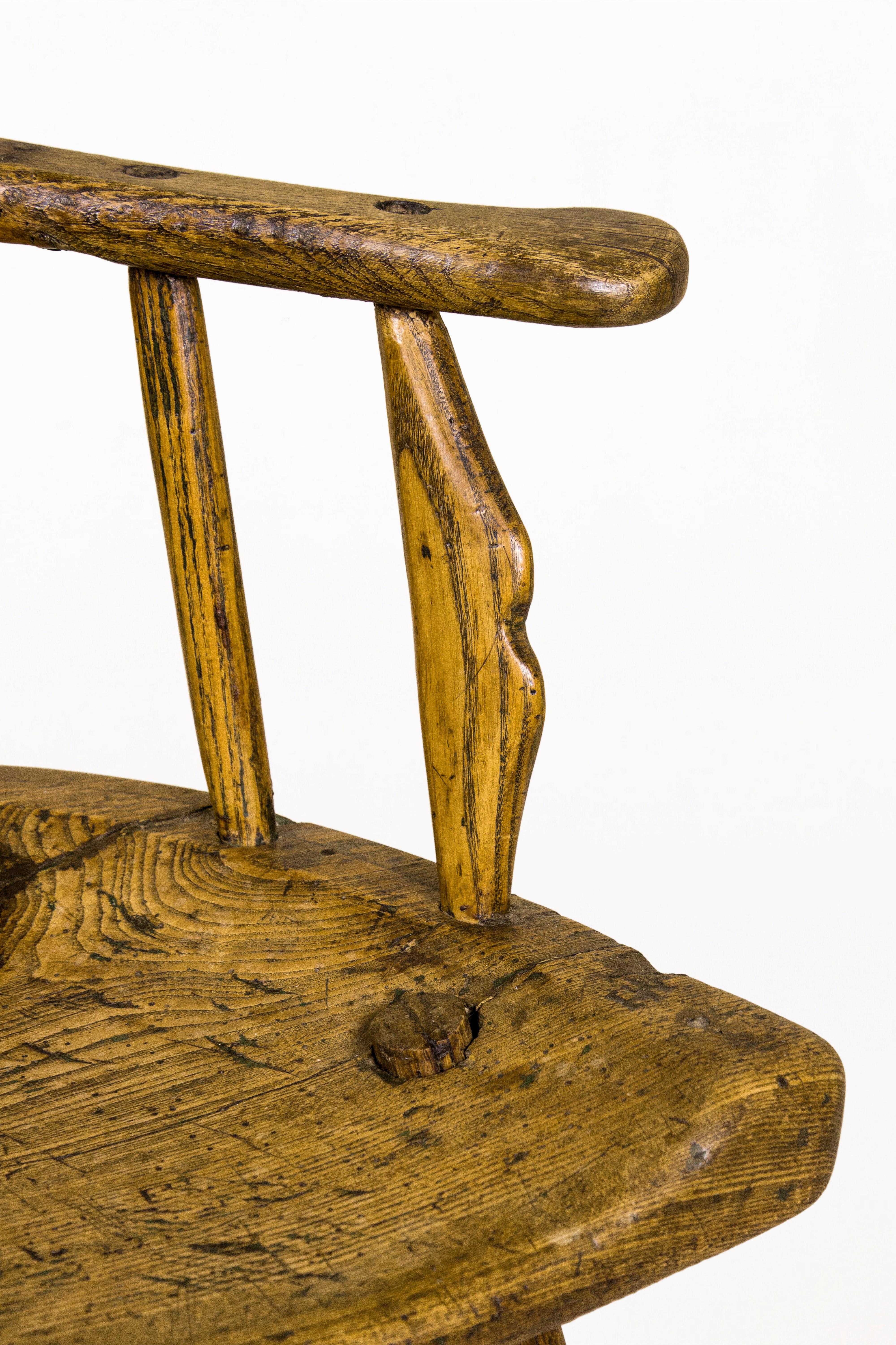 Chaise à bâtons galloise, vers la fin du 18e siècle, Irlande Bon état - En vente à Girona, Spain