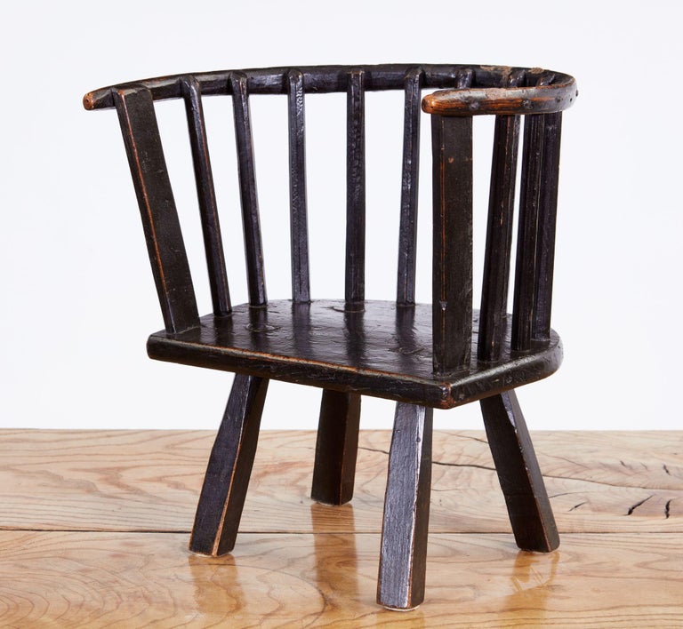 Welsh Vernacular Child's Windsor Chair For Sale at 1stDibs