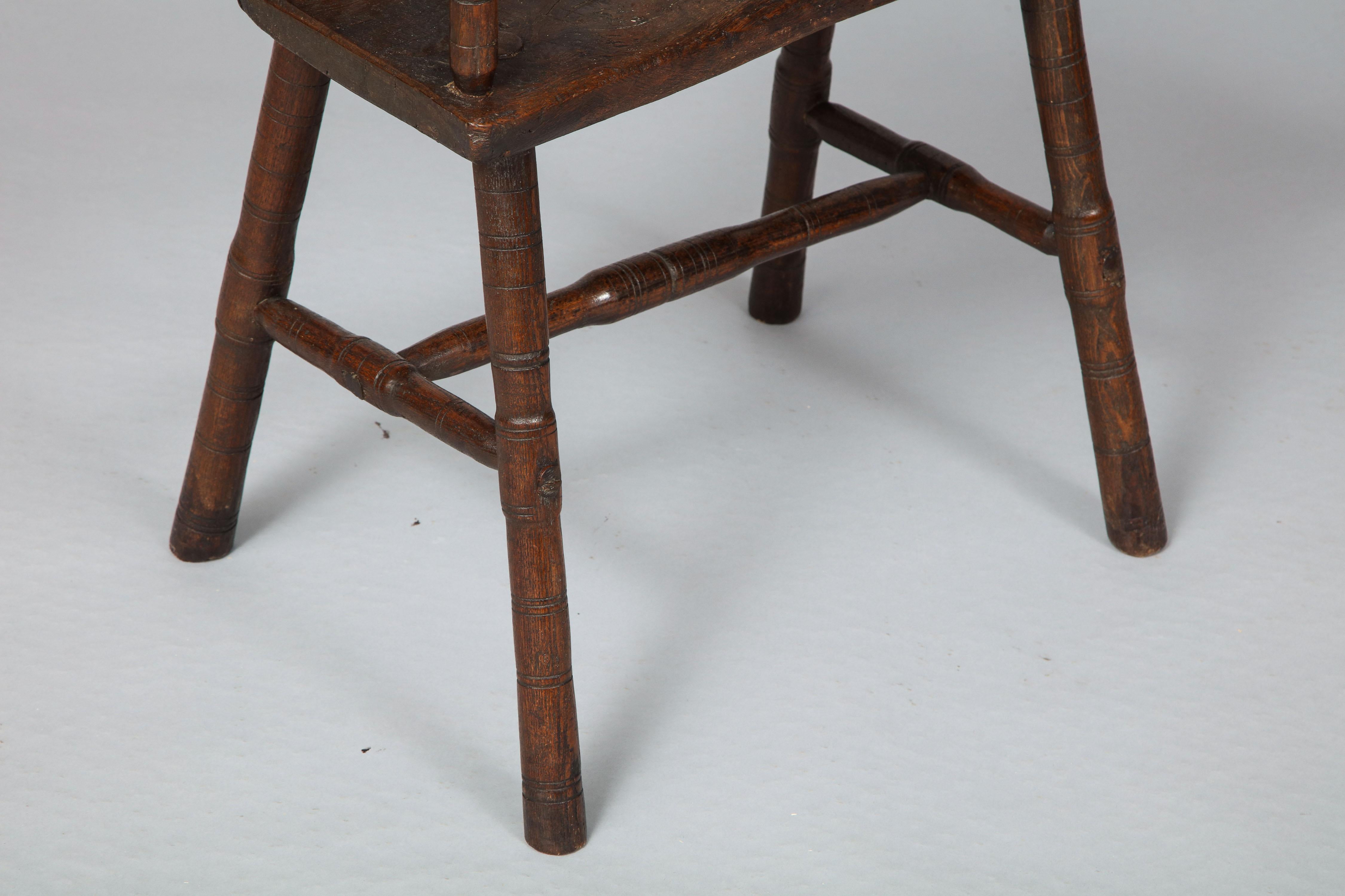 19th Century Diminutive Welsh Vernacular Windsor Chair