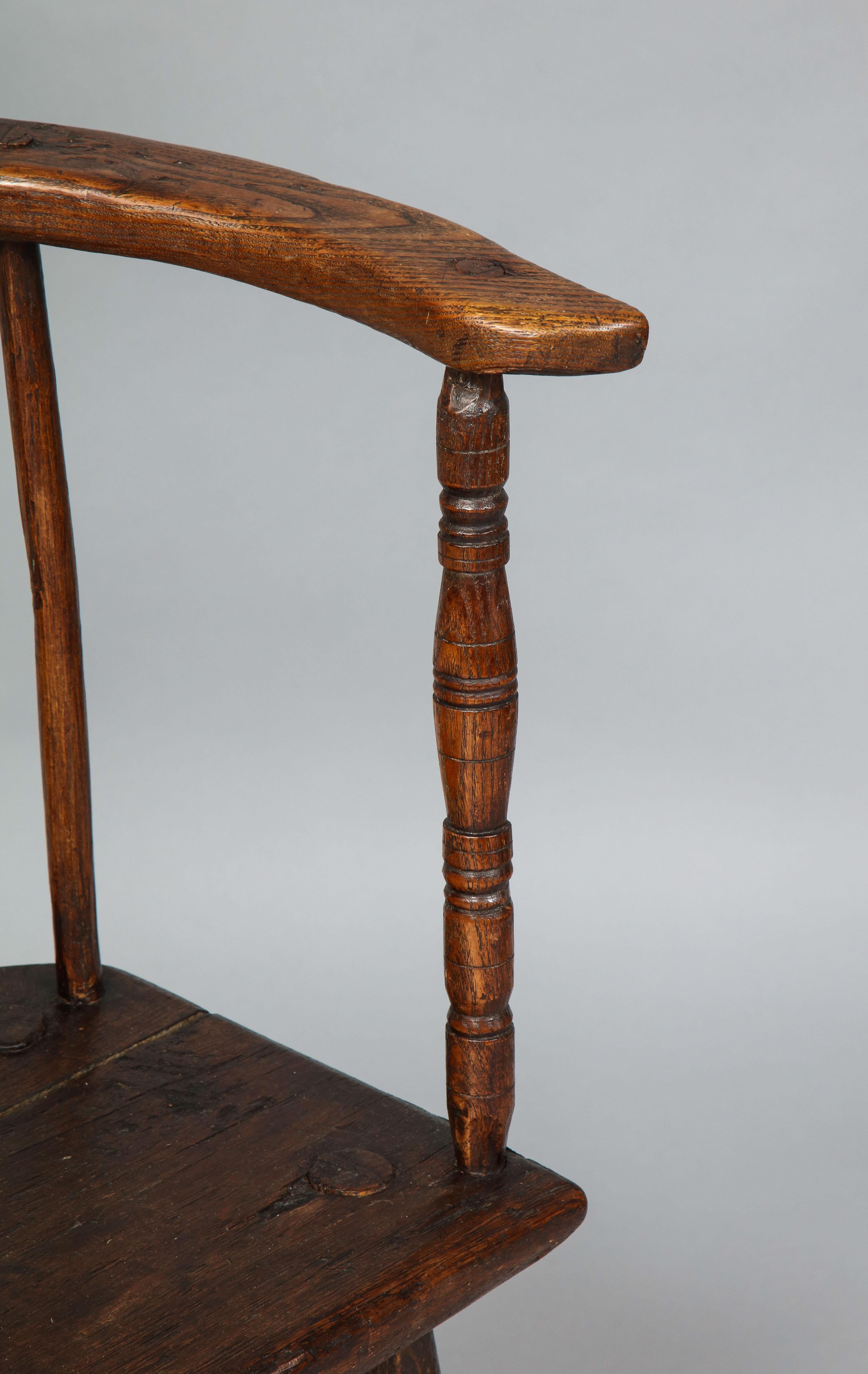 Oak Diminutive Welsh Vernacular Windsor Chair