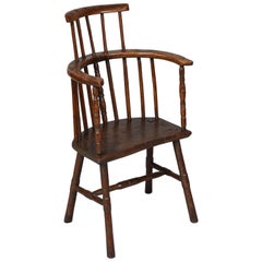 Antique Diminutive Welsh Vernacular Windsor Chair