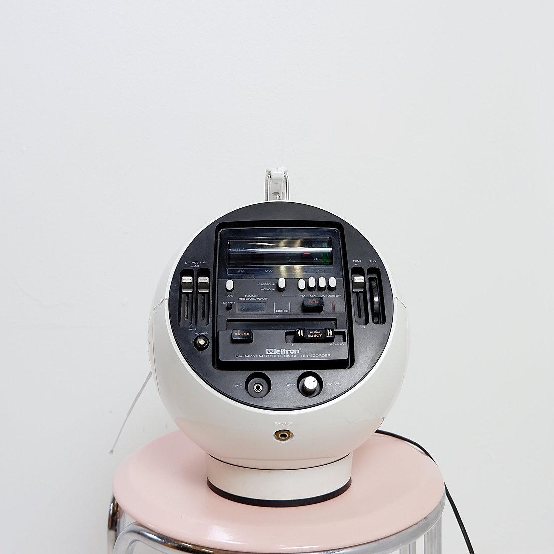 Weltron Mod.2004 Space Ball stéréo radio/Tape - 1970 en vente 4