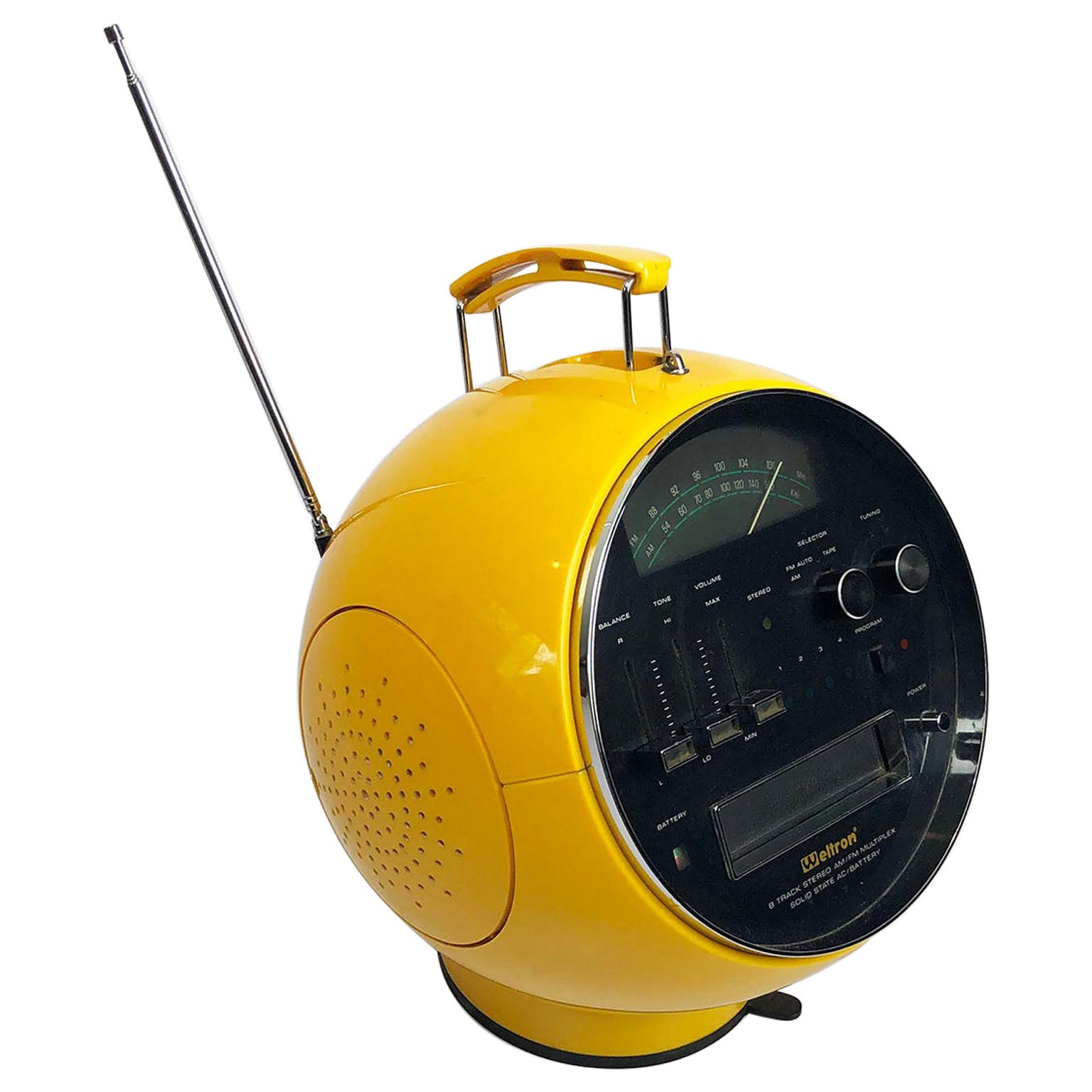 Weltron Space Age 360 Radio, 1971 at 1stDibs | space age radio