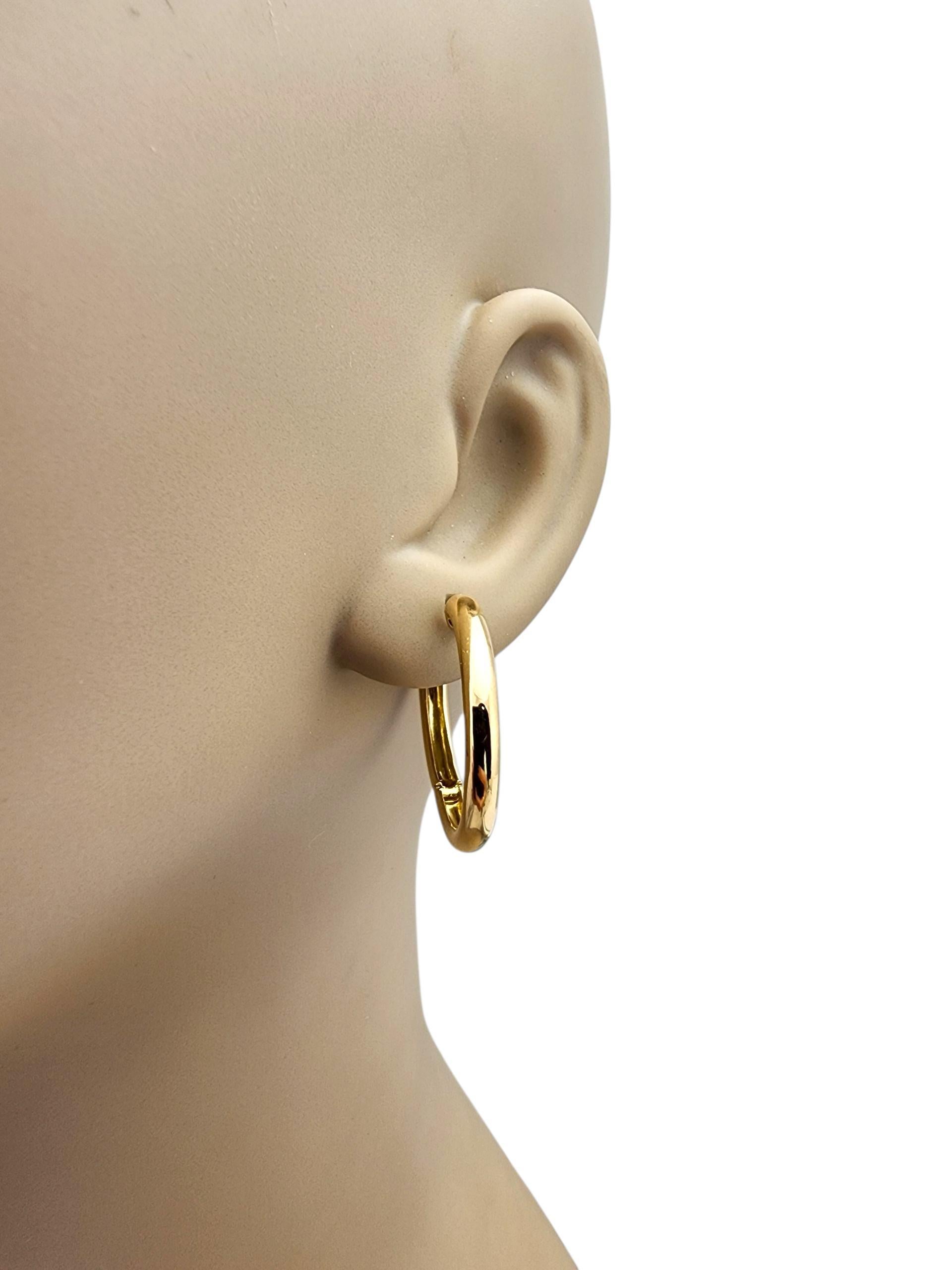 Pendientes de aro Wempe de oro amarillo de 18 quilates #22697 en venta 3
