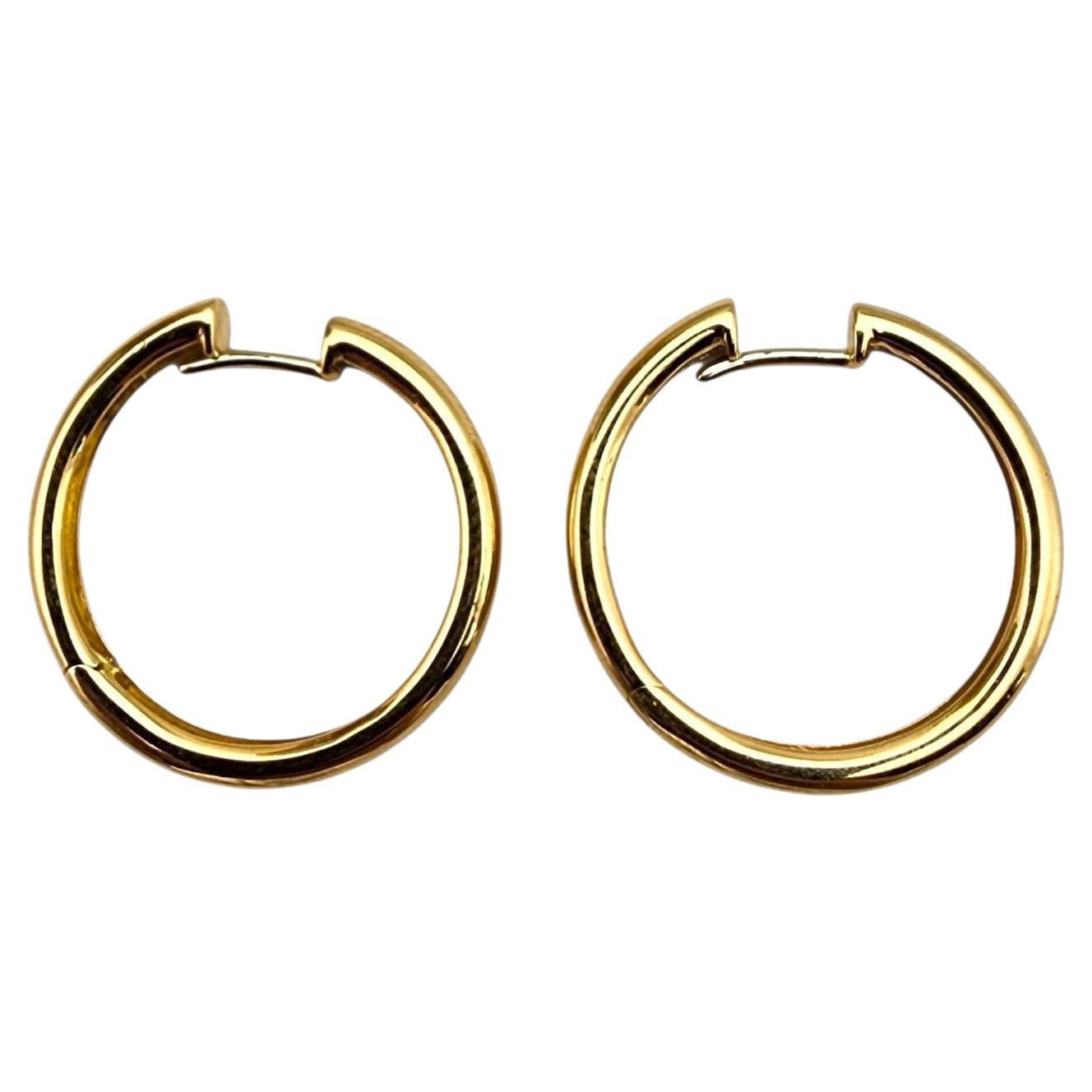 Pendientes de aro Wempe de oro amarillo de 18 quilates #22697