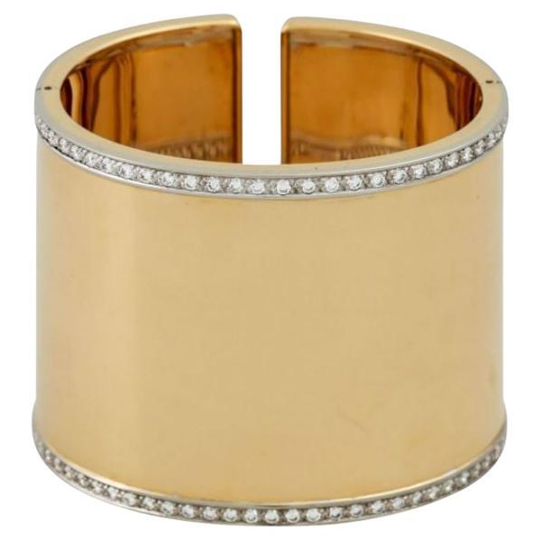 Wempe Bangle with Brilliant-Cut Diamonds, Total Approx. 1.9 Ct For Sale