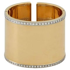 Wempe Bangle with Brilliant-Cut Diamonds, Total Approx. 1.9 Ct