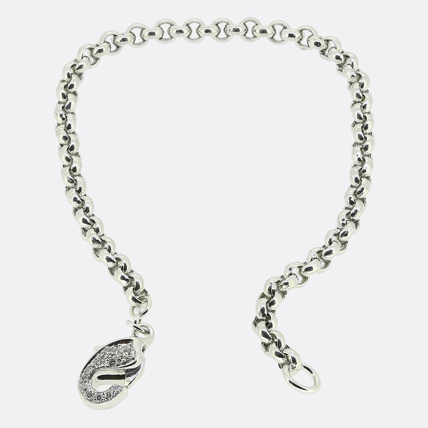 Taglio brillante Bracciale A Link di Wempe in vendita