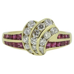 Anello Wempe con rubino e diamanti
