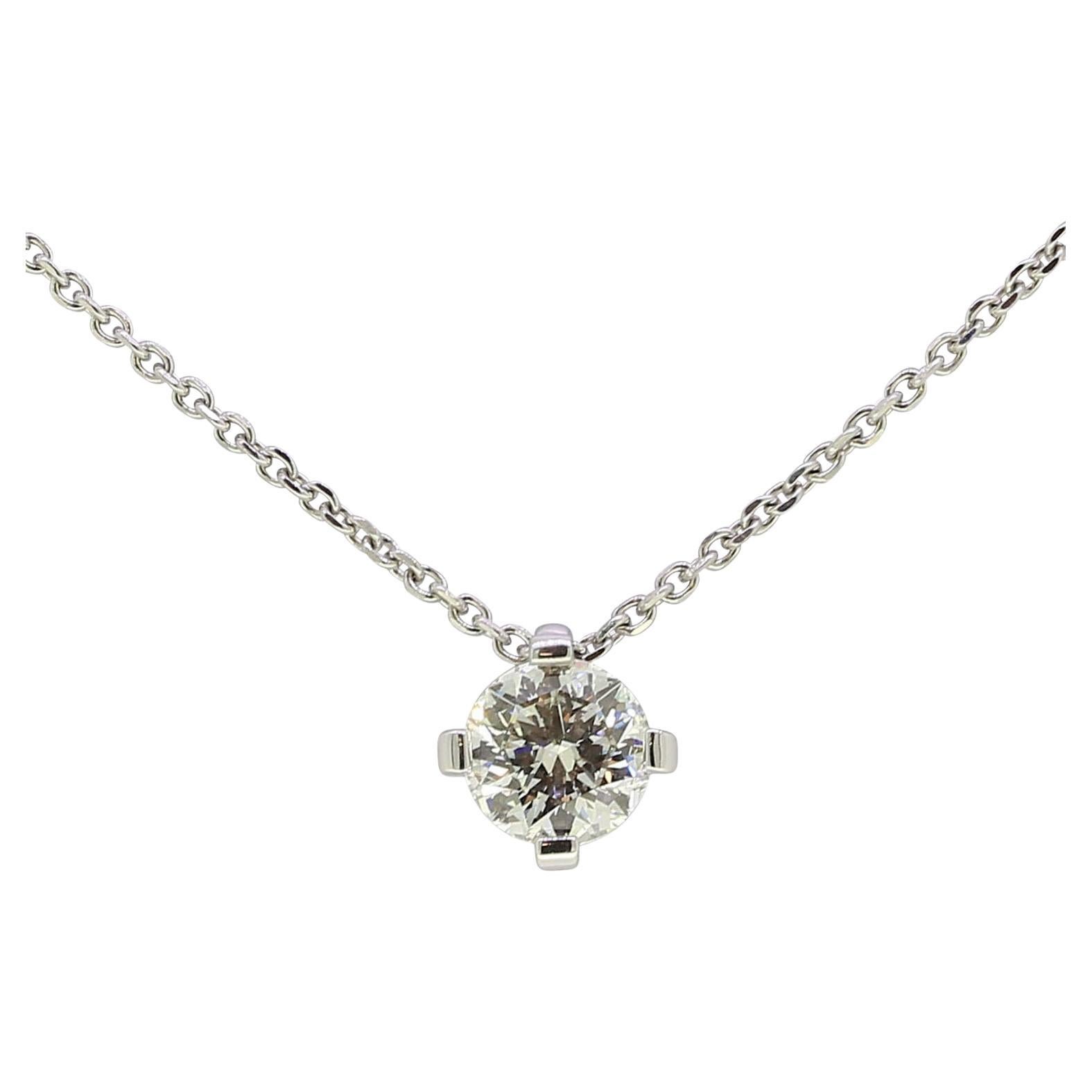 Wempe Splendora Pure Diamond Pendant Necklace For Sale
