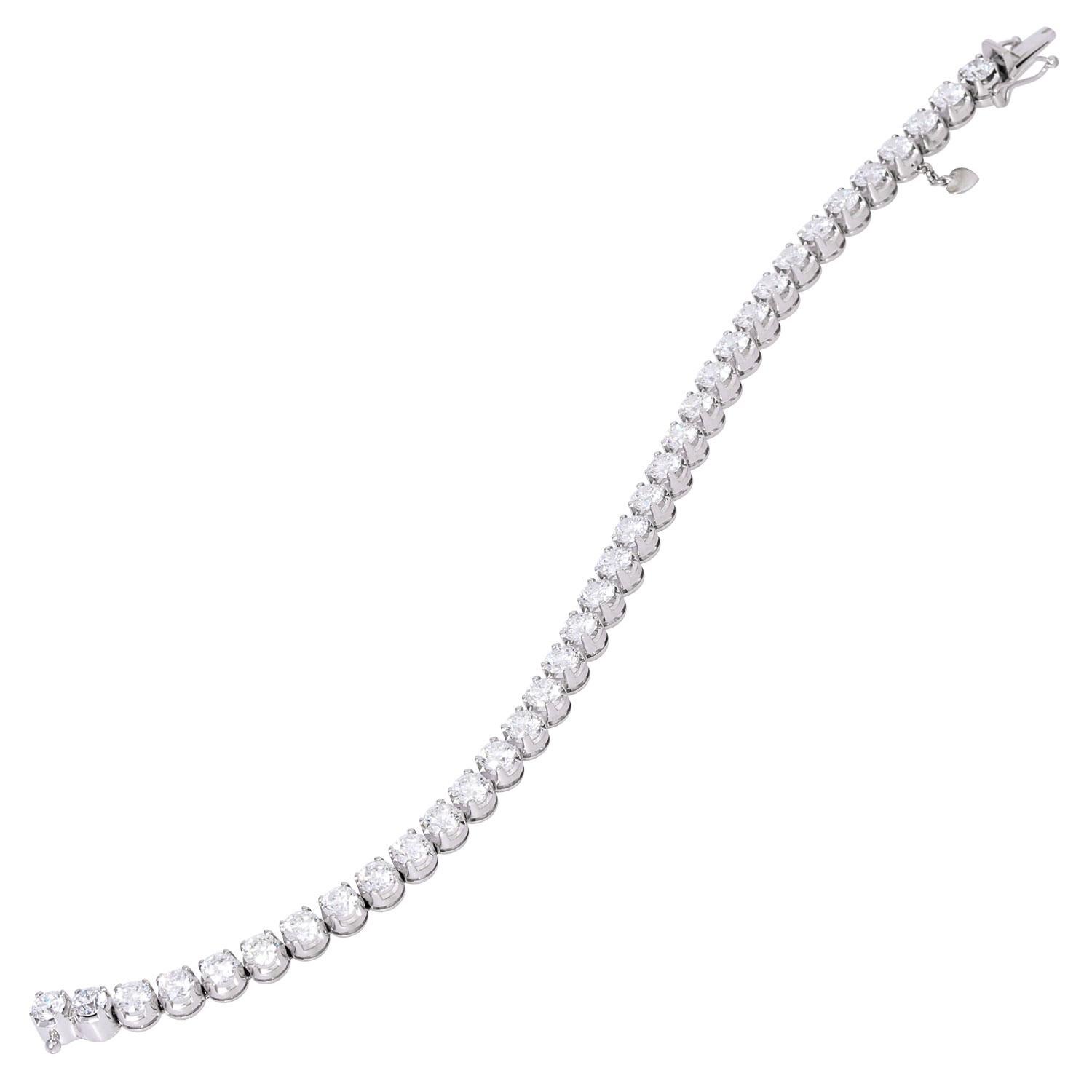 Wempe Tennis Bracelet with 36 Diamonds In Excellent Condition For Sale In Stuttgart, BW