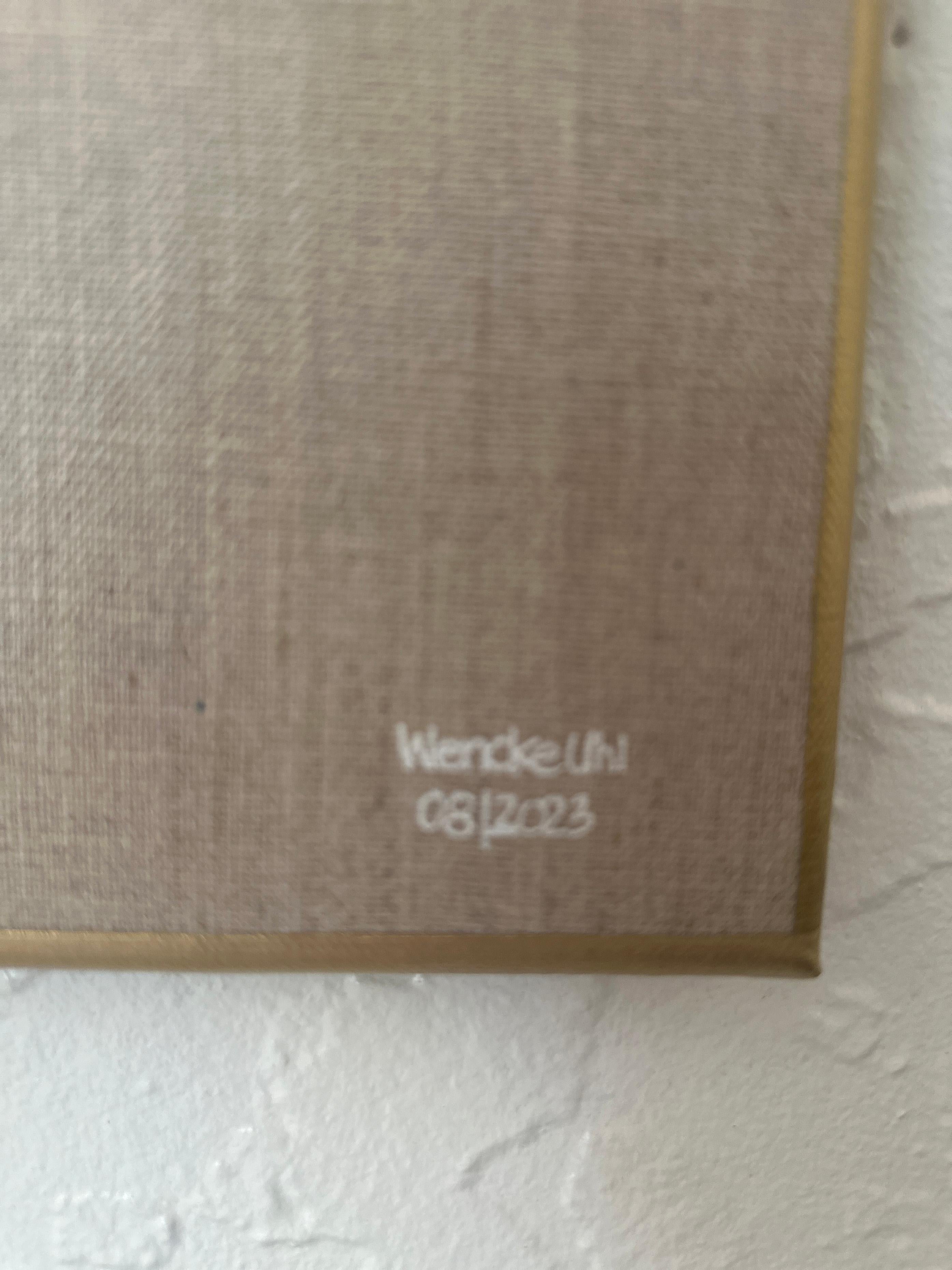 3 Beachballers - Acryl und Öl auf Leinwand im Angebot 4