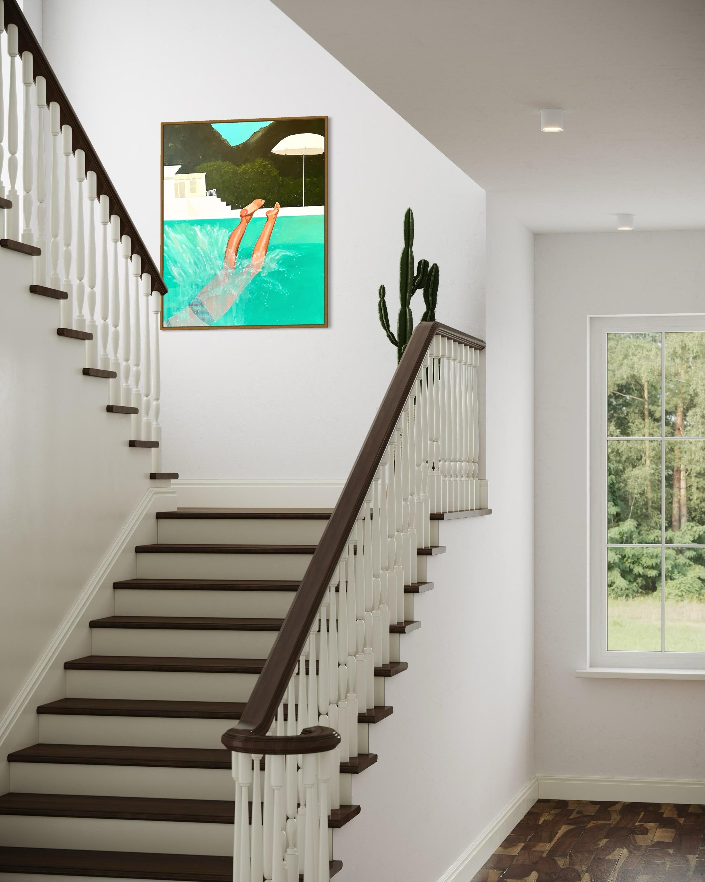 Noch ein Spritzer – Painting von Wencke Uhl